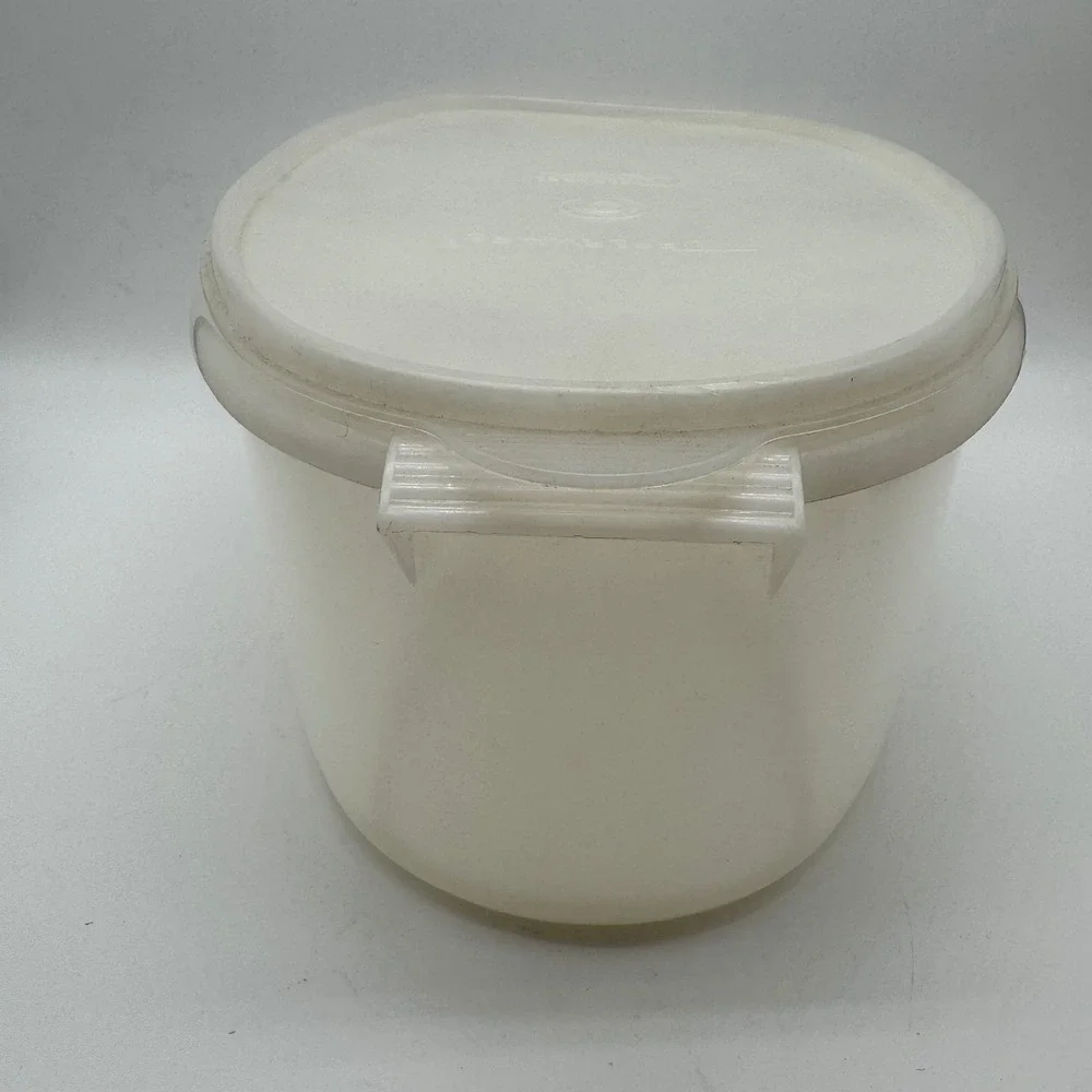 Vintage Tupperware Flavor Saver Roast Ham Keeper 3 Pc Container Insert Lid 487